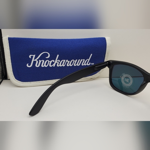 Knockaround Sunglasses in matte black/rose gold - Picture 6 of 10
